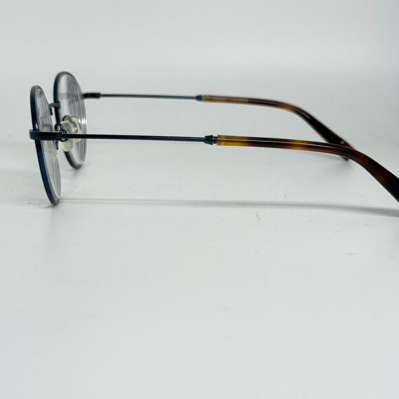 Warby Parker Eyeglasses Milton 2550 Brushed Navy Round Frame 50[]19 142 H19896 - Picture 2 of 7